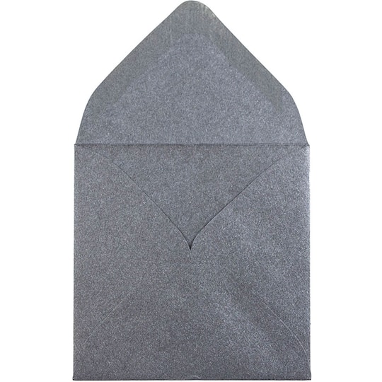 JAM Paper 3" Metallic Square Invitation Envelopes
